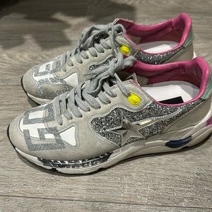 Golden goose running sneakers sz 39!